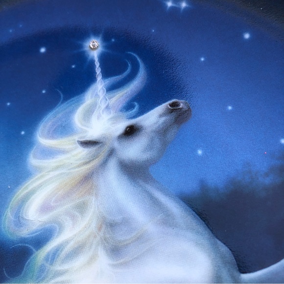 The Diamond Unicorn - limited edition collectible plate - Picture 2 of 4
